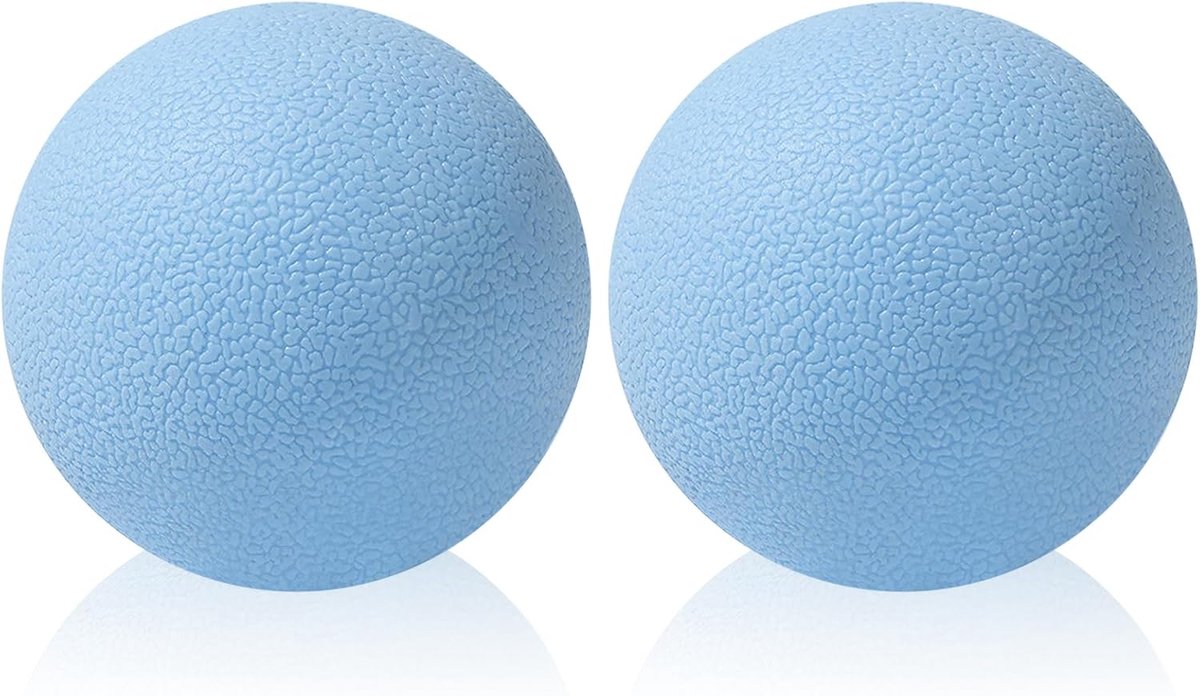 Thijox - 2 Stuks Fasciabal Set - Massageballen voor Rug, Wervelkolom, Voeten en Handen - Triggerpoint Bal voor Yoga, Myofasciale Ontspanning, Spieront
