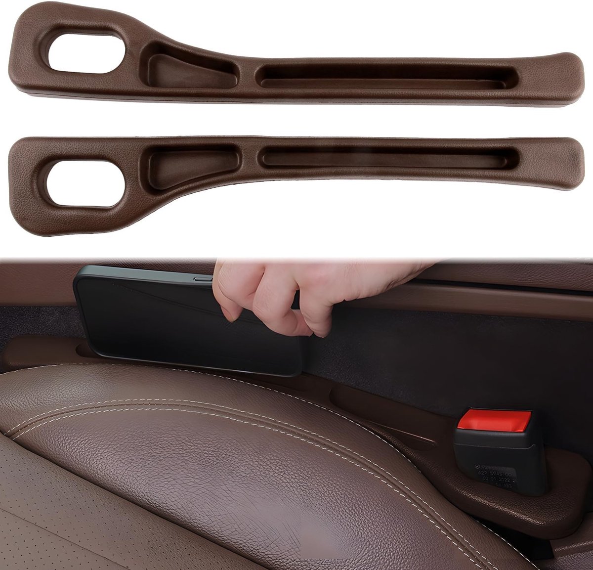 Dailygoods- Autostoel Opbergbox Universele Pasvorm - Auto Organizer - Auto Vuilbak - Auto Organizer Achterbank - Auto Organizer Kinderen - Hoogwaardige Materialen