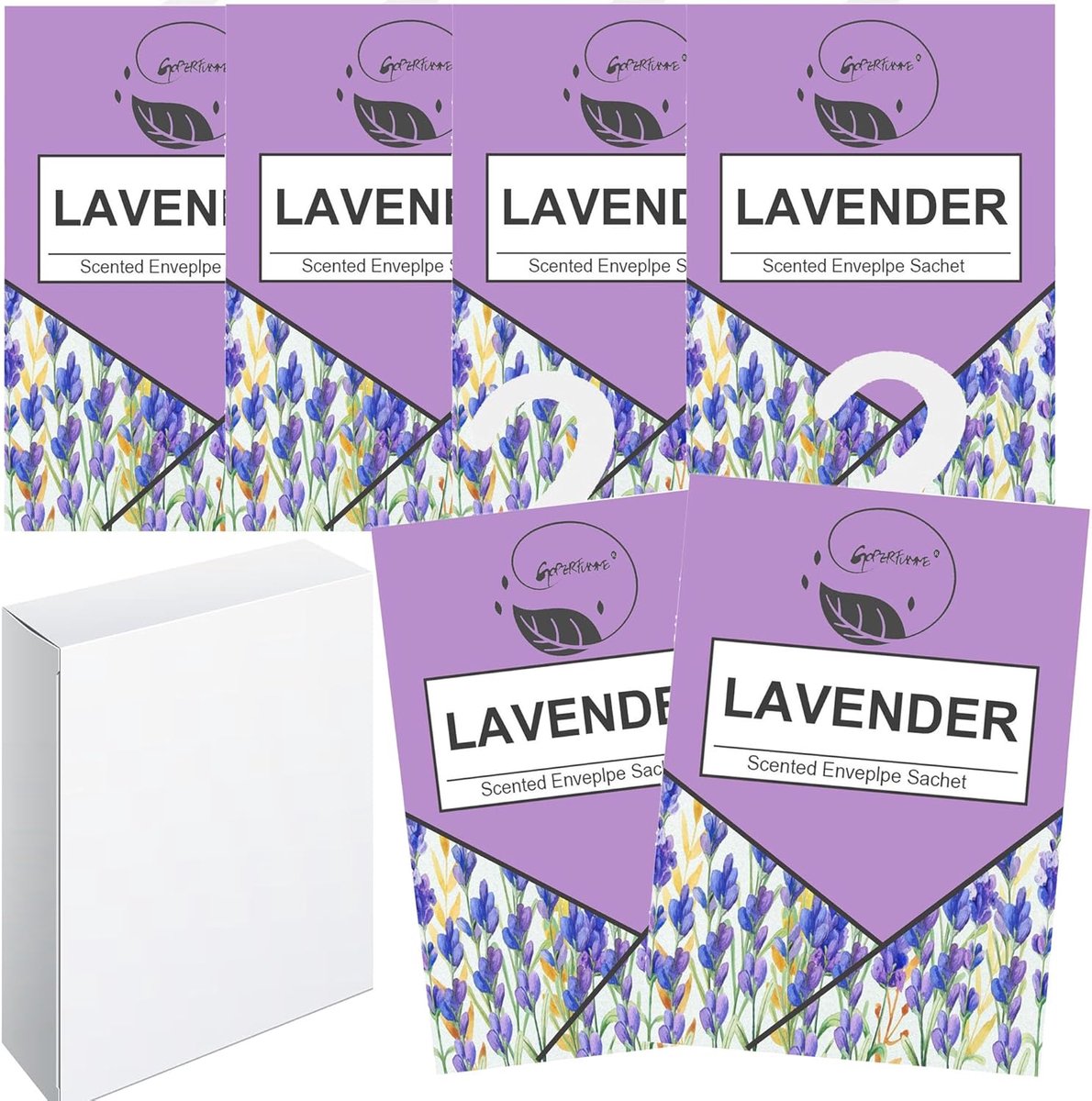 Thijox - Geurzakjes Kledingkast - Luchtverfrisserparfum Geurzakken - Natuurlijke Lavendel Geur - Kastparfum voor Kledingkast - Geurende Wierook - Idea