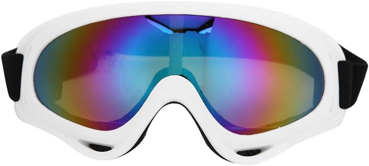 Skibrillen, Pc-kinderwinddichte Skibrillen, Snowboard- en Motorbrillen, Lichtgewicht, Brede Kijk, Unisex Buitensporten - ShopVlot
