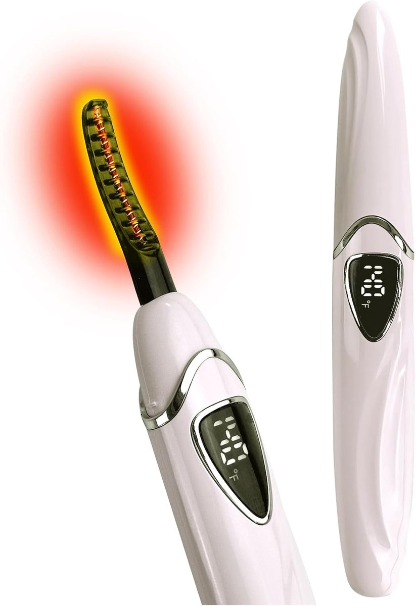 Thijox - S600 Verwarmde Wimperkruller met Nauwkeurige Temperatuurregeling - Automatische Uitschakeling - Voor Natuurlijke Make-up en Langdurige Krulle