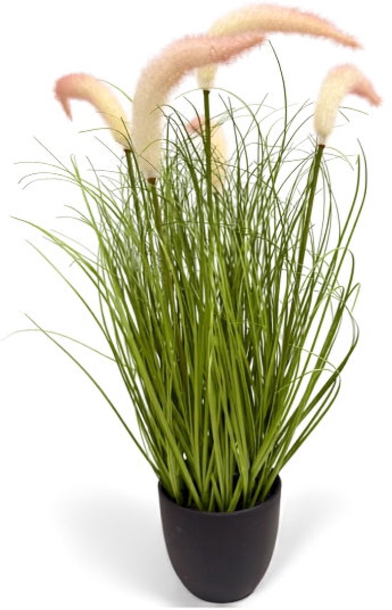 Pluimgras perzik H 50 cm kunstplant Oosterik Home