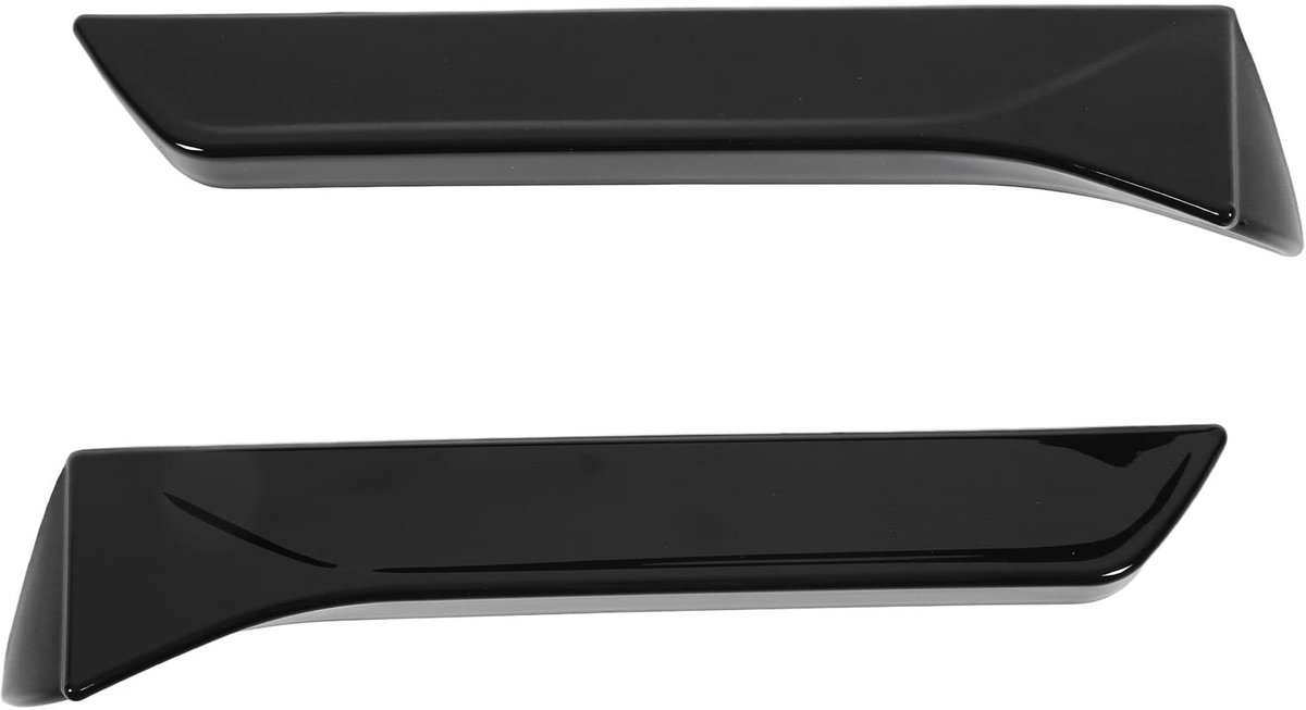 Dailygoods- Achterruitspoiler - 2 Stuks - Zijspoiler Achterruit - Zelfklevende Tape - Compatibel met SEAT LEON 5F FR Mk3/Mk3.5 2013-2021 - ABS Materiaal - Spoiler