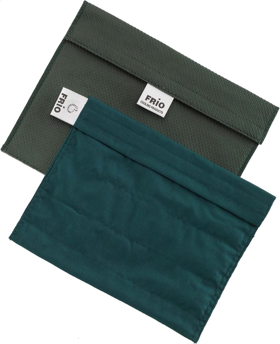 Thijox - FRIO EXPEDITION Koeltas voor Insulinepennen - Groen - 15x21 cm - Tot 9 Pennen - Koud Water Koeling - Herbruikbaar - Ideaal voor Diabetici, Va