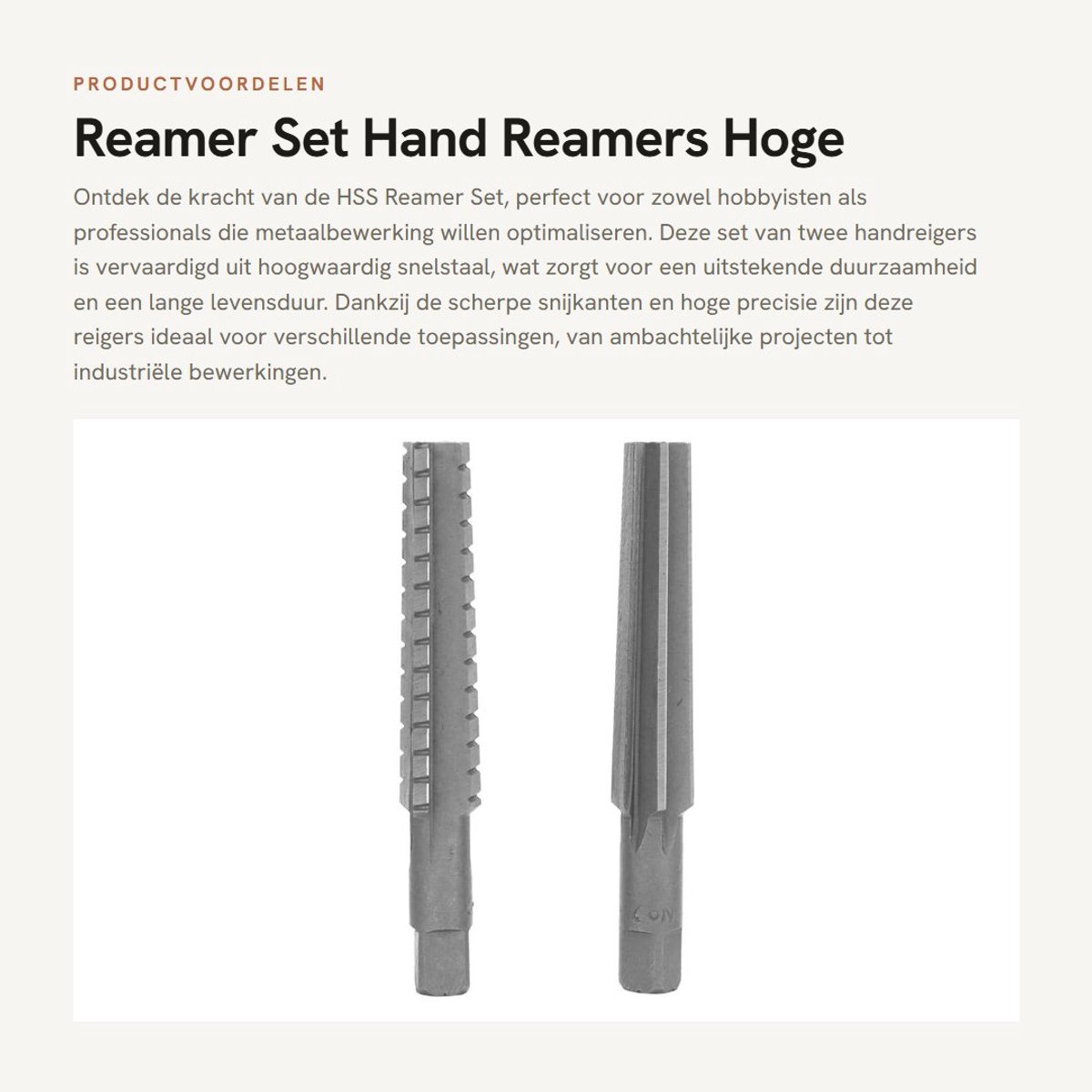Dailygoods- Ruimer 2 Stuks - HSS MT2 Snijgereedschapset - Conische Ruimer - Cilindrische Schacht - Hoge Hardheid - Duurzaam Sneldraaistaal - Snijgereedschap
