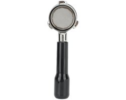 Dailygoods- Koffieportafilter Bodemloos Ontwerp - 54mm Filterhouder - Roestvrij Staal - Betere Extractie - 3 Oren - Geschikt voor Sage 8 870 880