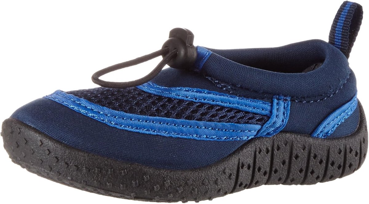 Thijox - Unisex Kids Aqua Schoenen Groen 22-23 EU | Waterschoenen met Trekkoord, Neopreen en Mesh, Ideaal voor Strand, Zwembad en Watersport