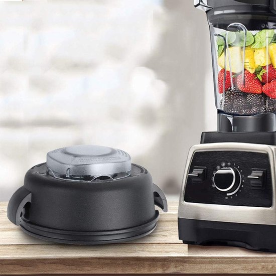 Mixer Deksel Set - Reservedeel Container - Ingrediënten Toevoegen - Met Afleesbare Stopper - Voor 160ml Container - Rood — afbeelding 3
