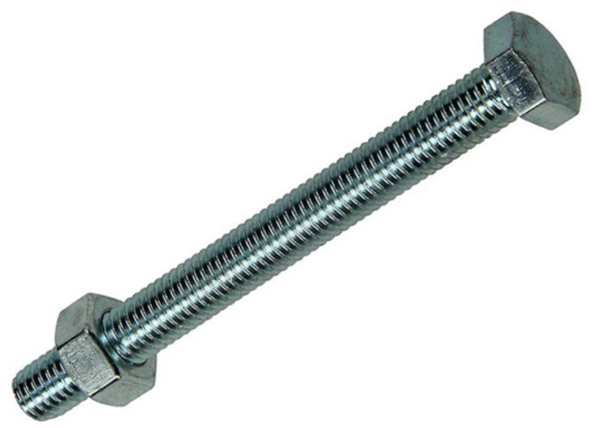 Tapbout met Moer M8 x L80