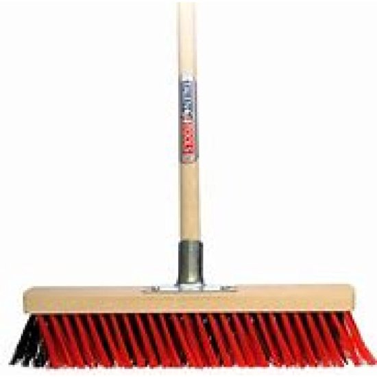 Talen Tools - X-bezem - Buiten - 40 cm - Rood/Zwart - Compleet van Talen Tools — afbeelding 3