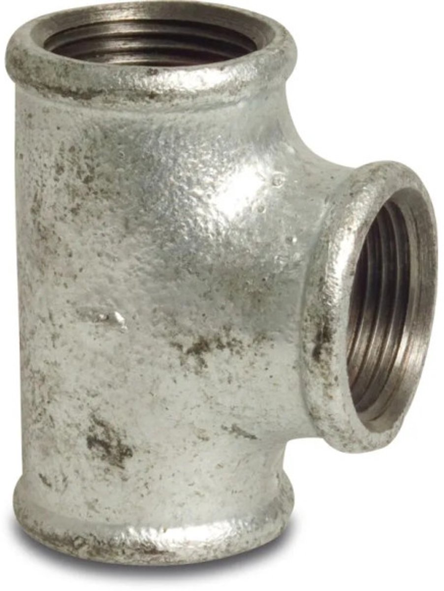 BOSTA Nr. 130 - Gegalvaniseerd T-stuk 90° 3/4x3/4x3/4