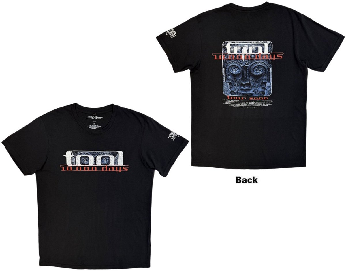 Tool - 10,000 Days Tour '06 Heren Tshirt - XL - Zwart