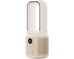 Aircooler Draadloos met Nevel – Bladloze Ventilator, 9 Snelheden, Luchtbevochtiger, Stil, 400 ml Watertank, Timer