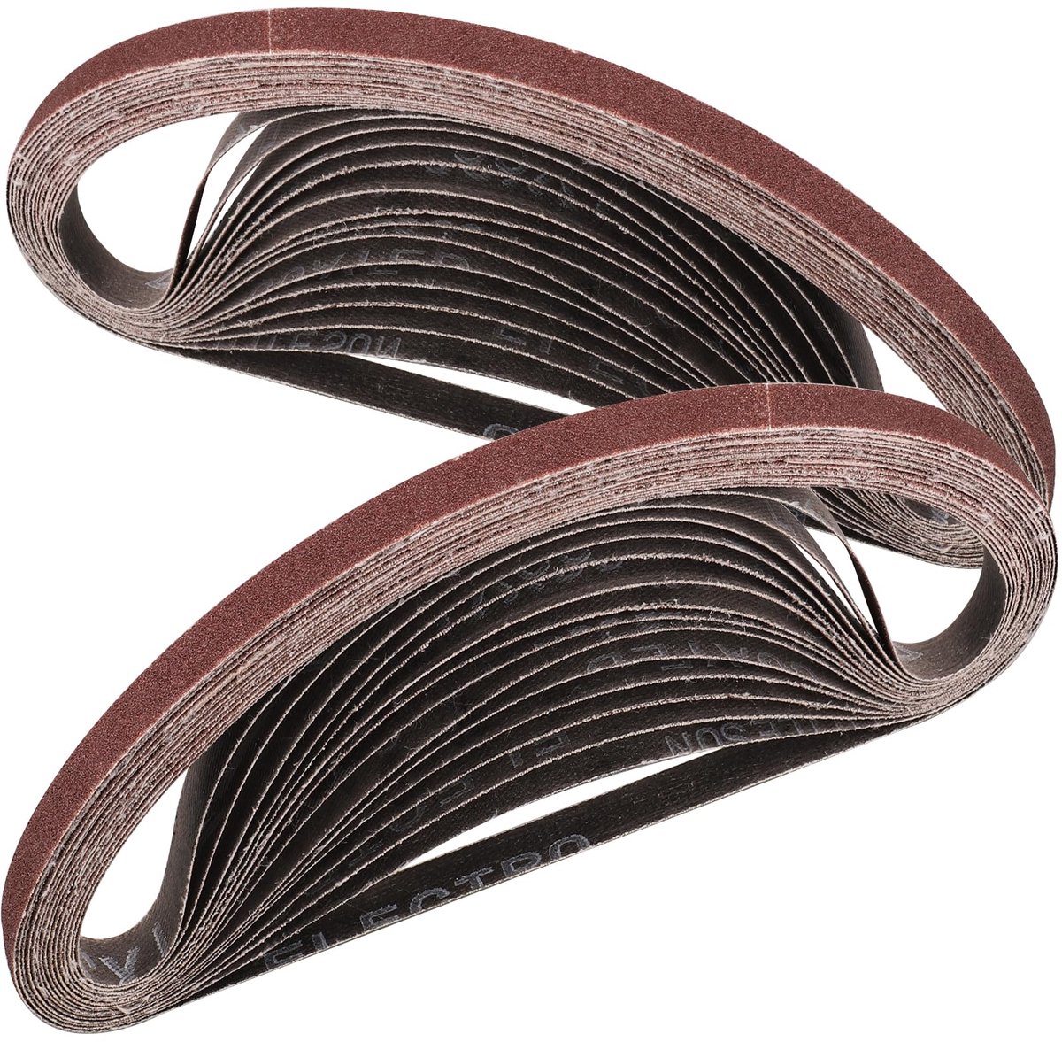 Schuurband 9 x 533 mm, 30 stuks 100 korrels Set van schuurbanden