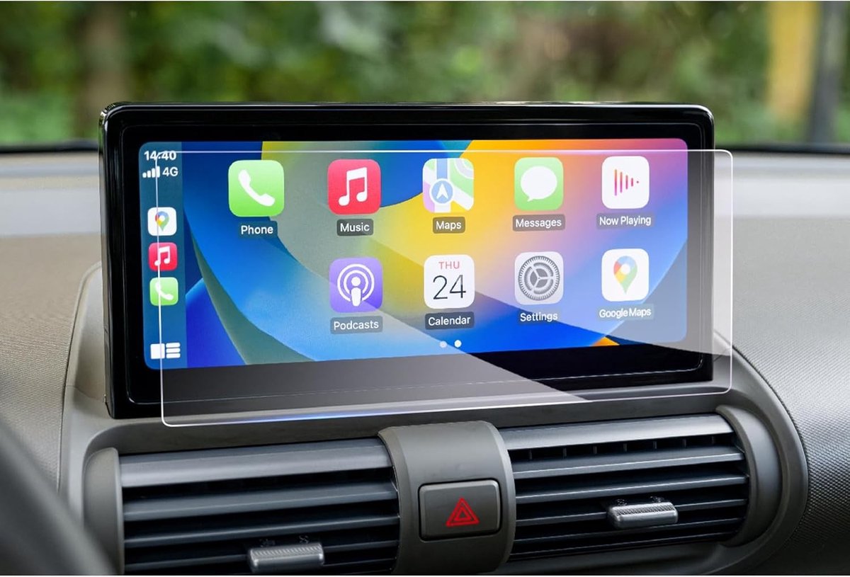 Compatibele Tempered Glass Screen Protector voor Hyundai Inster 2025 2026 - 10.25" Navigatie Beschermfolie, 9H Krasbestendig, Ideaal voor Touchscreen GPS en Inster Accessoires