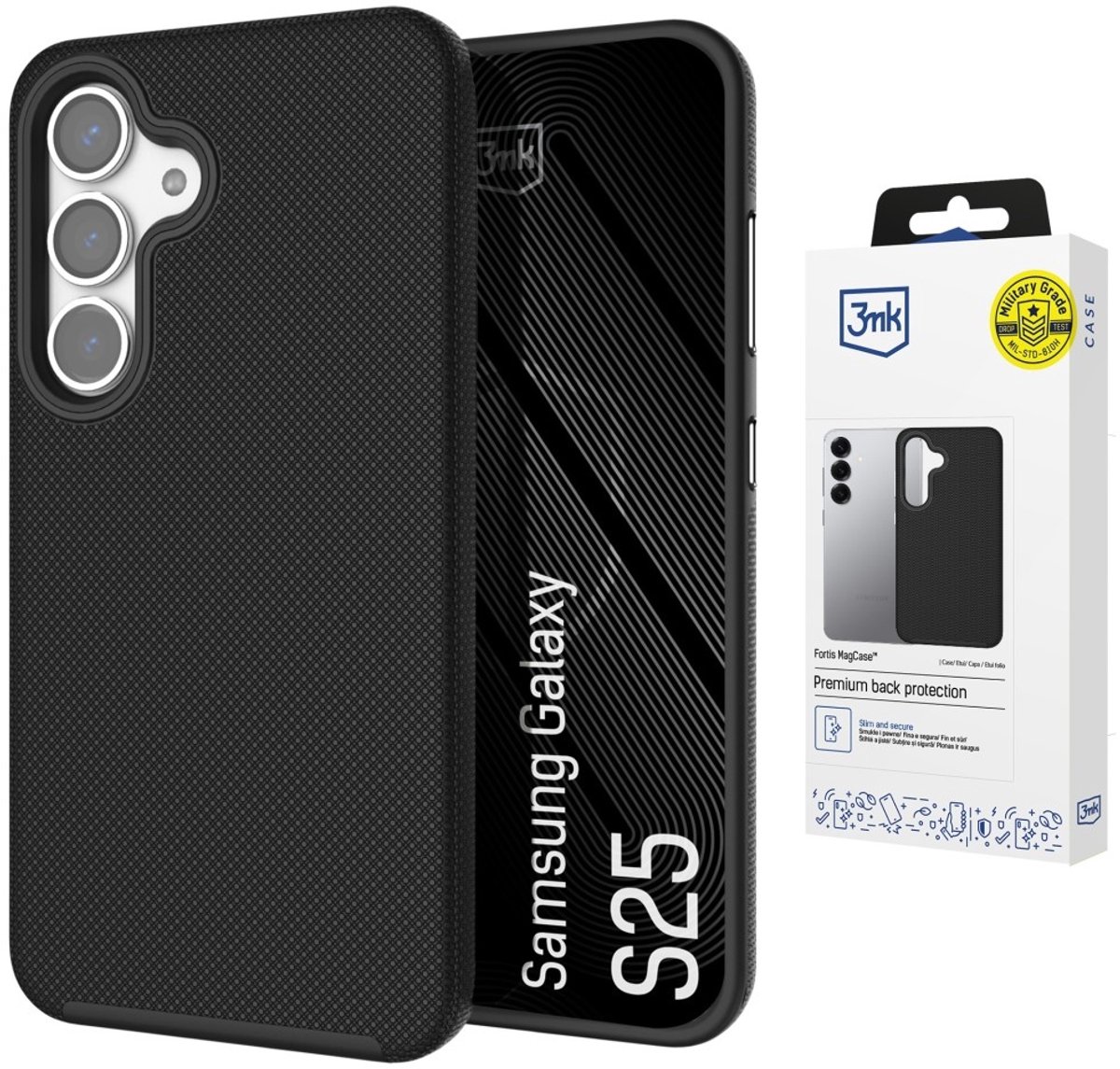 3MK Fortis MagCase Hoesje voor Samsung Galaxy S25
