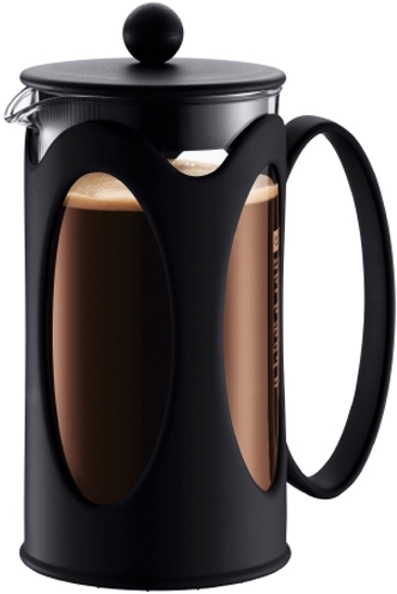 Bodum Kenya Cafetiere - 8-kops - 10 l - Zwart