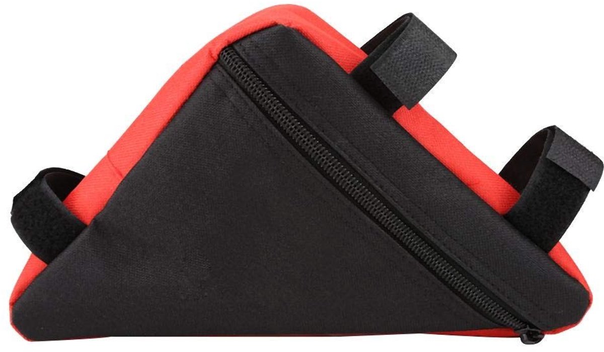 Dailygoods- Fietsframe Tas Waterdicht - Verstelbare Bevestiging - Grote Capaciteit - Eenvoudige Installatie - Fietstas Accessoires - Kwaliteitsservice