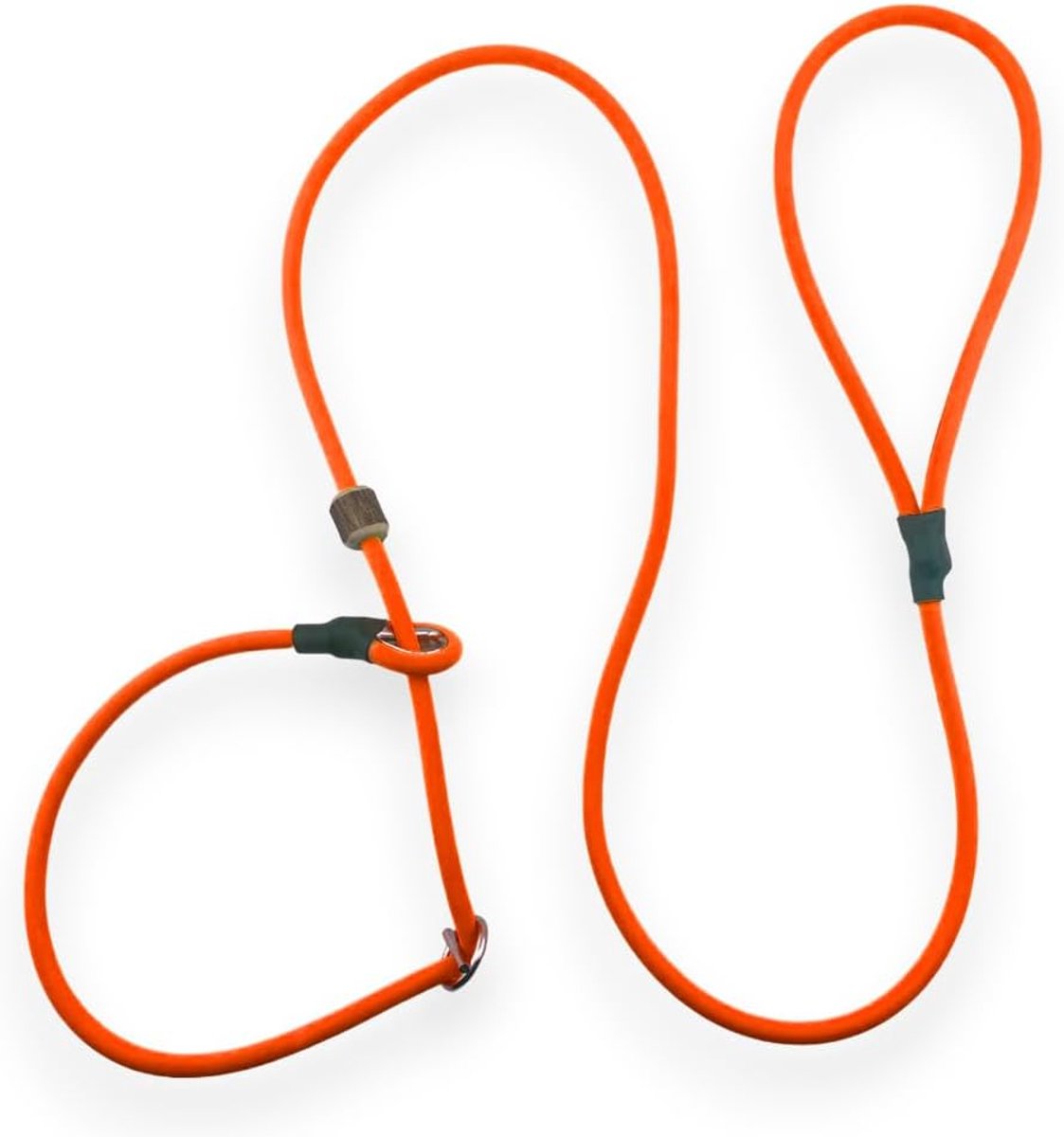 SnelShoppen - Robuuste Moxonlijn Biothane Neon Pro - Waterdichte Hondenriem voor Training, Jacht en Wandelen - Weerbestendig, Instelbare Lengte, Neon