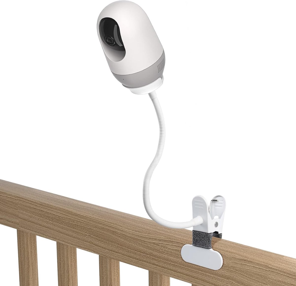 Thijox - Babyfoon Montagebeugels voor Nooie WiFi Binnen Camera - Stevig, Verstelbaar, Wit - Ideaal voor Thuis, Peuter, Babykamer, Veiligheid, Gemakkel