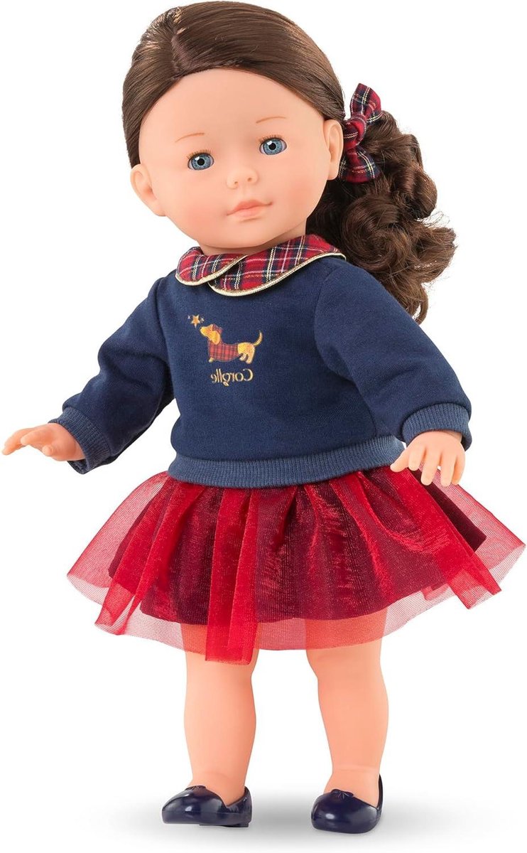 Babypop - Verkleedpop - Verbeelding Spelen - Vanillegeur - 36 cm - Blauw