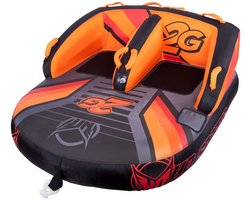Hyperlite 2g Funtube 2 personen - Zwart / Oranje