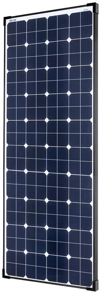 Zonnepaneel 150W - Monokristallijn paneel - Off-grid stroom - Hoge efficiëntie - 132x55 cm - Zwart