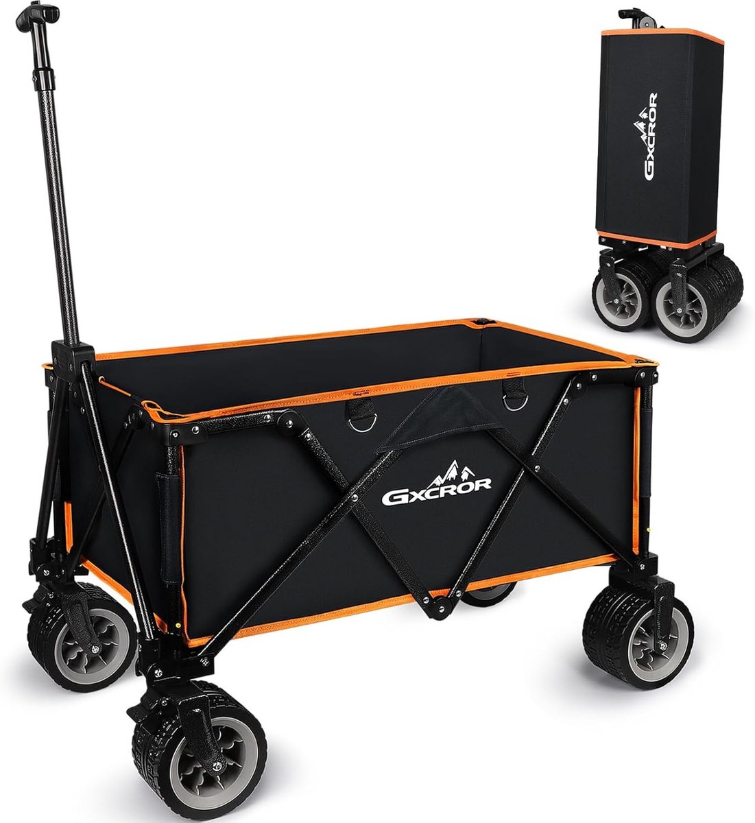 Vouwbare Trolley voor Tuin en Strand met 200kg Laadvermogen - Ideaal voor Kamperen, Winkelen en Picknicks