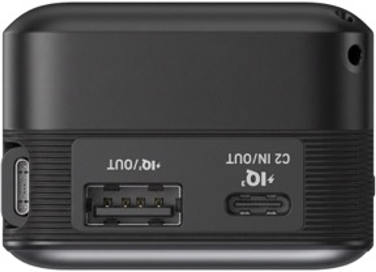 Anker Nano Powerbank 10.000 mAh Zwart met Intrekbare Kabel - afbeelding 2