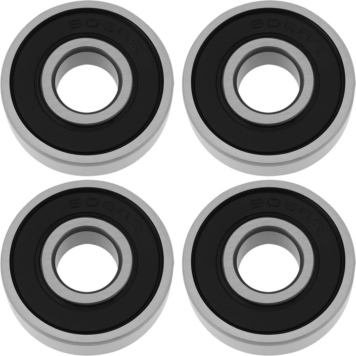 Inovra- Verzegelde Lagers 8x22x7mm - 4 Stuks - Compatibel met Powakaddy Highway - Lange Levensduur - Eenvoudige Installatie - Hoogwaardige Metaalconstructie