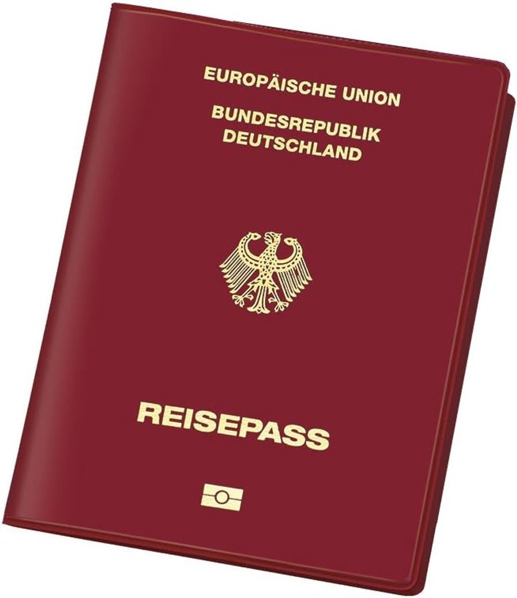Thijox - VELOFLEX 3259800 Document Safe hoes - Paspoorthoes met RFID/NFC-bescherming - Beschermhoes 100x135 mm - Wijnrood - Veiligheid voor reizen en