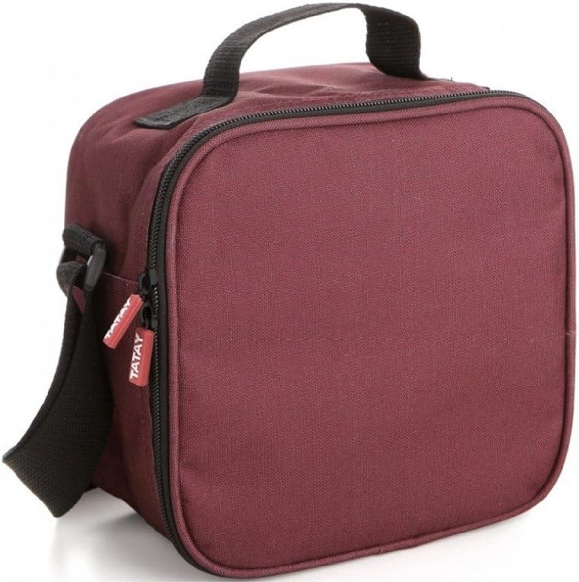Thijox - Koeltas Urban Food Casual 3L met 4 BPA-vrije Vershoudcontainers (2x0,5L, 2x0,2L) - Zwart, Perfect voor Dagtocht, Picknick, Camping en Werk