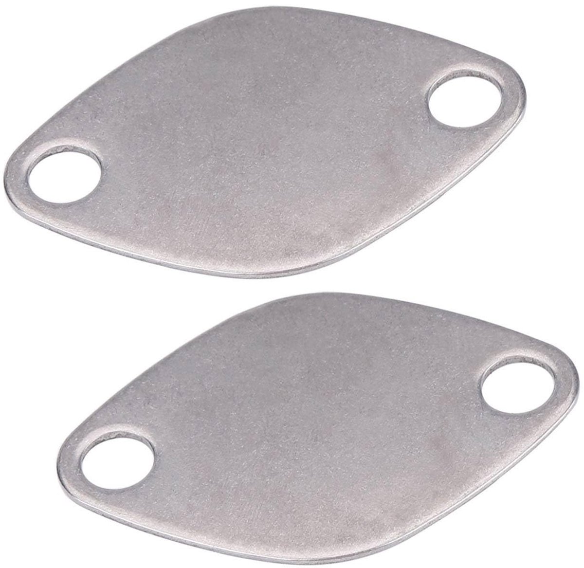 Dailygoods- Klepafdichtingsblokplaatset - 2 Stuks - Roestvrij Staal - EGR Klep - Geschikt voor ESPACE/LAGUNA - Duurzaam en eenvoudig te installeren - Afdekplaat