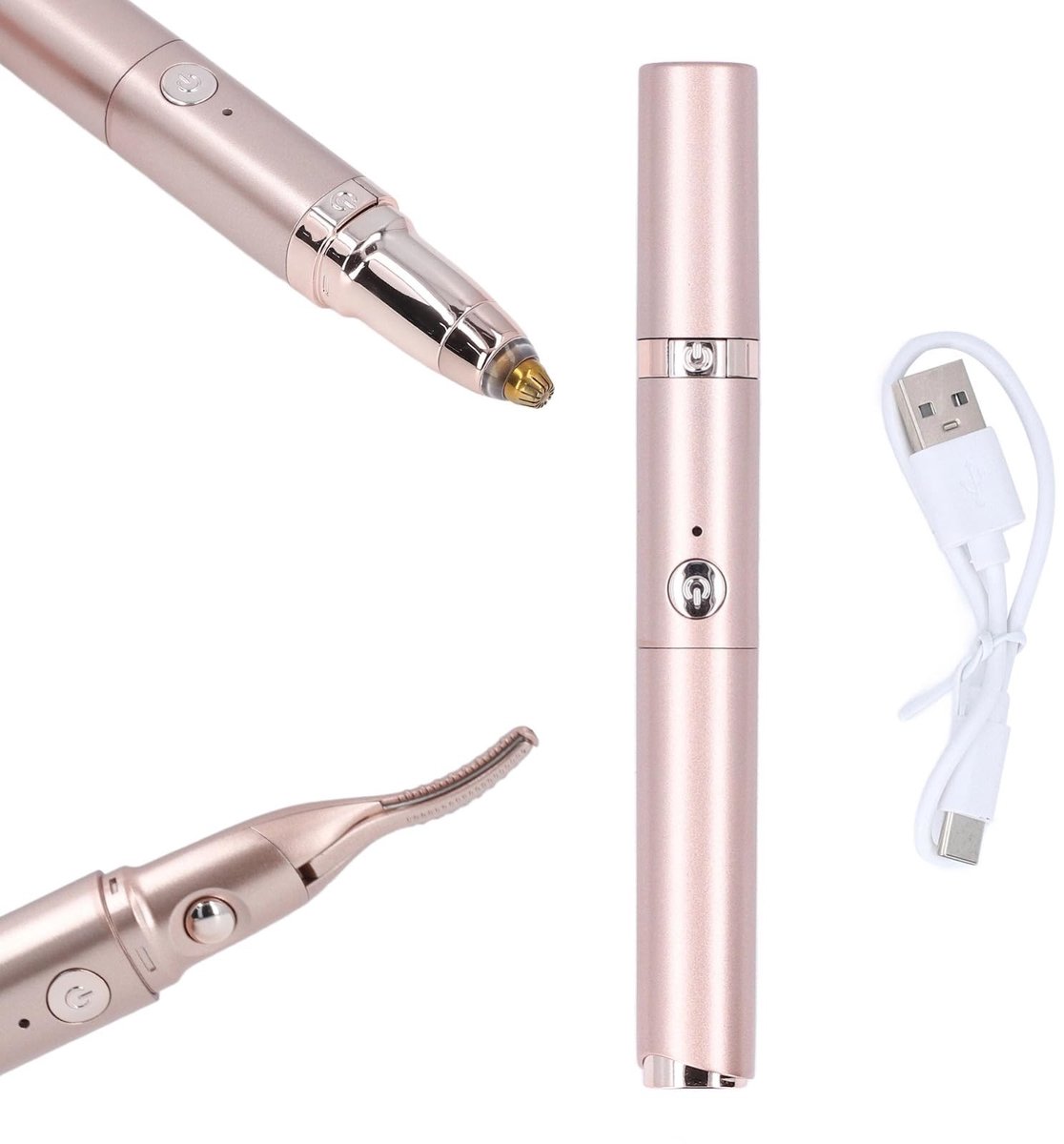 Dailygoods - Elektrische Wimperkruller met USB Oplaadfunctie