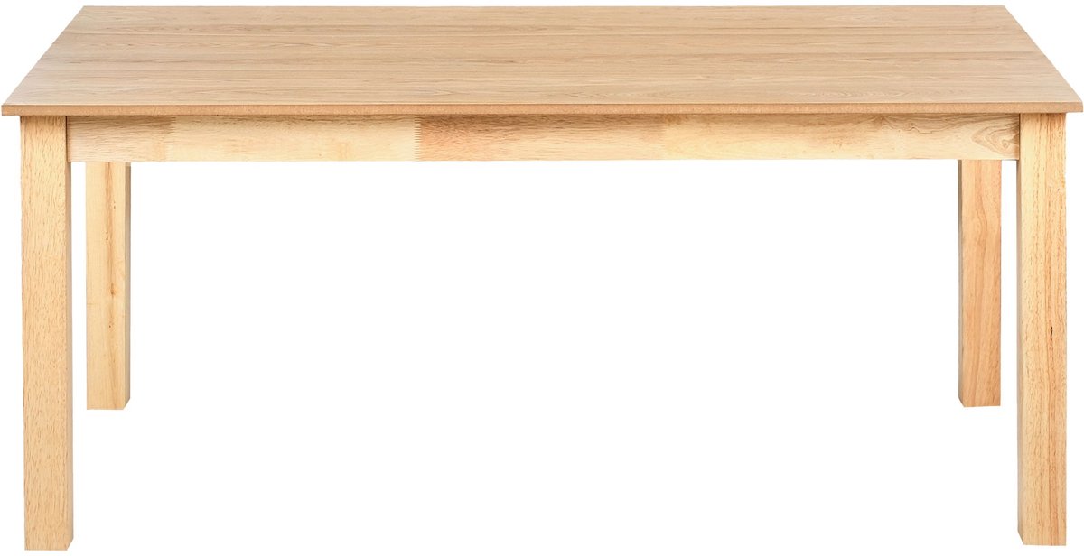 Beliani MADURA - Uitschuifbare eettafel - Lichtbruin - 180/280 x 100 cm - MDF