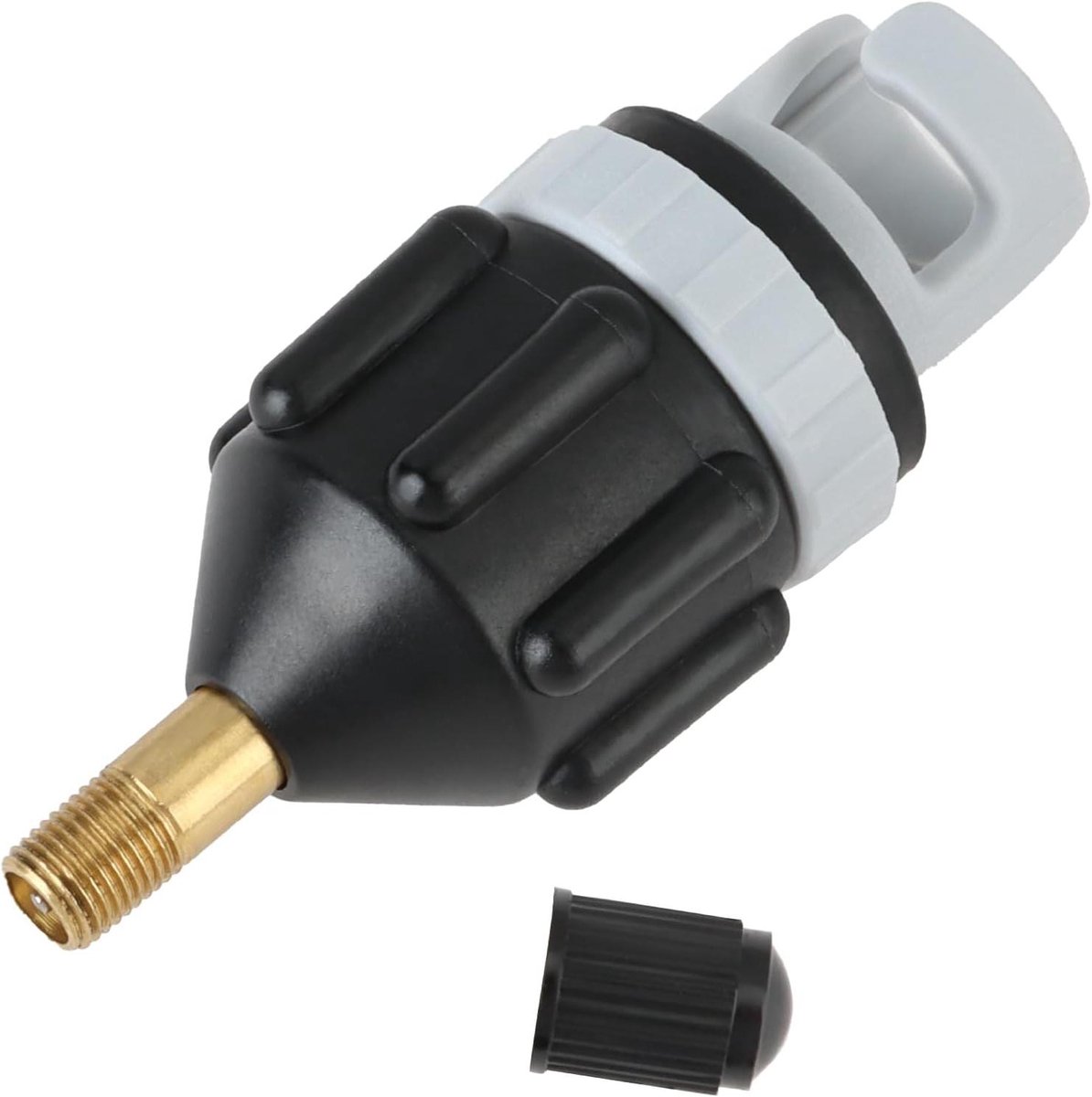 Opblaasadapter - Ventielconnector - Waterpret - Robuust koper - 7 mm - Koperkleurig