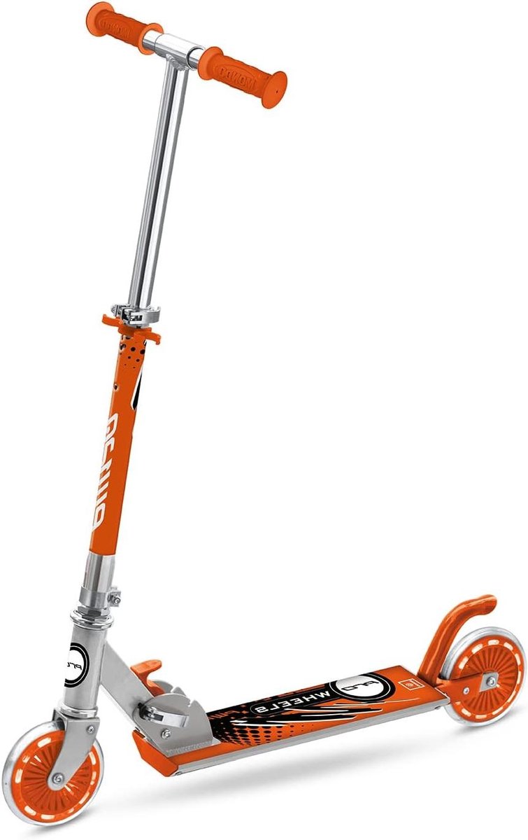 Kinderstep Aluminium - Step met 2 wielen - Buiten spelen - Verstelbaar stuur - Max 50 kg - Multicolor