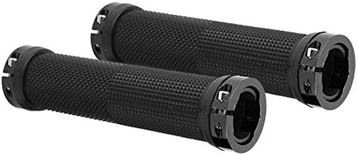 Fietsstuur Handvatten - Ergonomische Grepen - Comfortabel Fietsen - Antislip Textuur - 14 cm Lengte - Zwart
