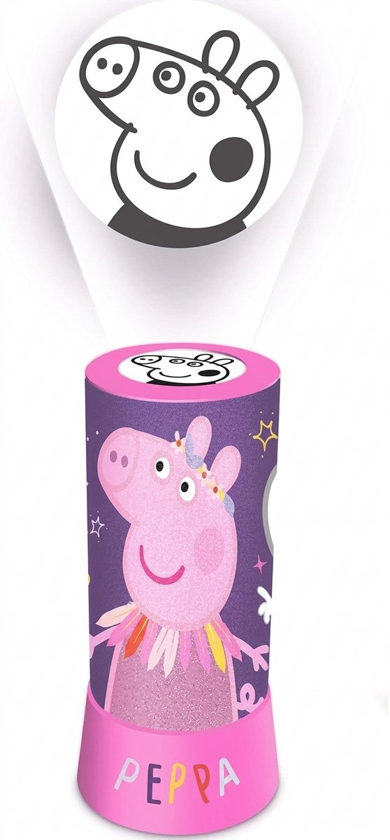 Nickelodeon Projector Peppa Pig Meisjes 9 X 20 Cm Paars/roze – foto 2
