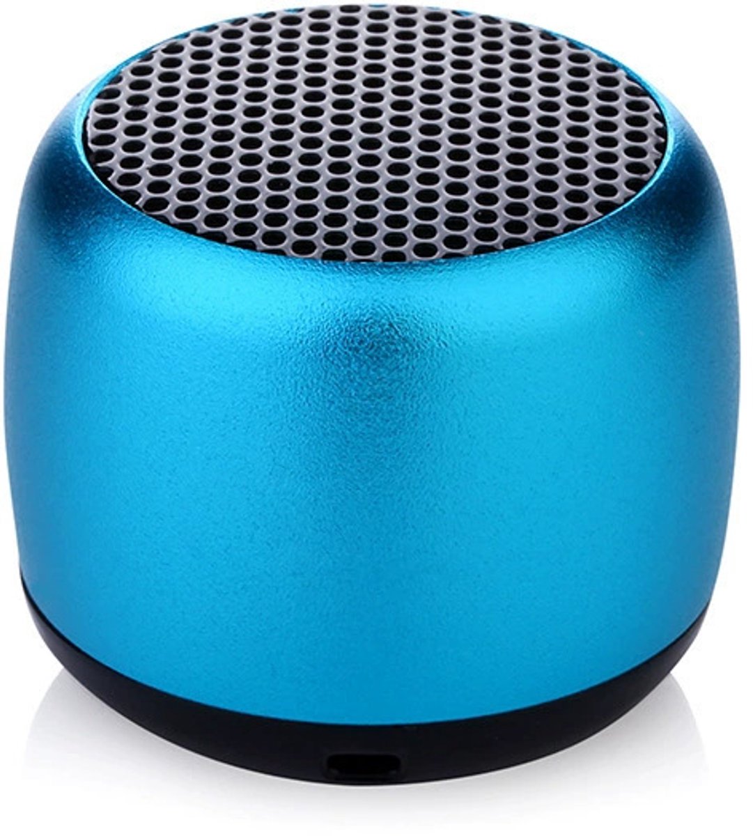 Draagbare Bluetooth Mini Luidspreker met Diepe Bass - Stereo Geluid in Blauw