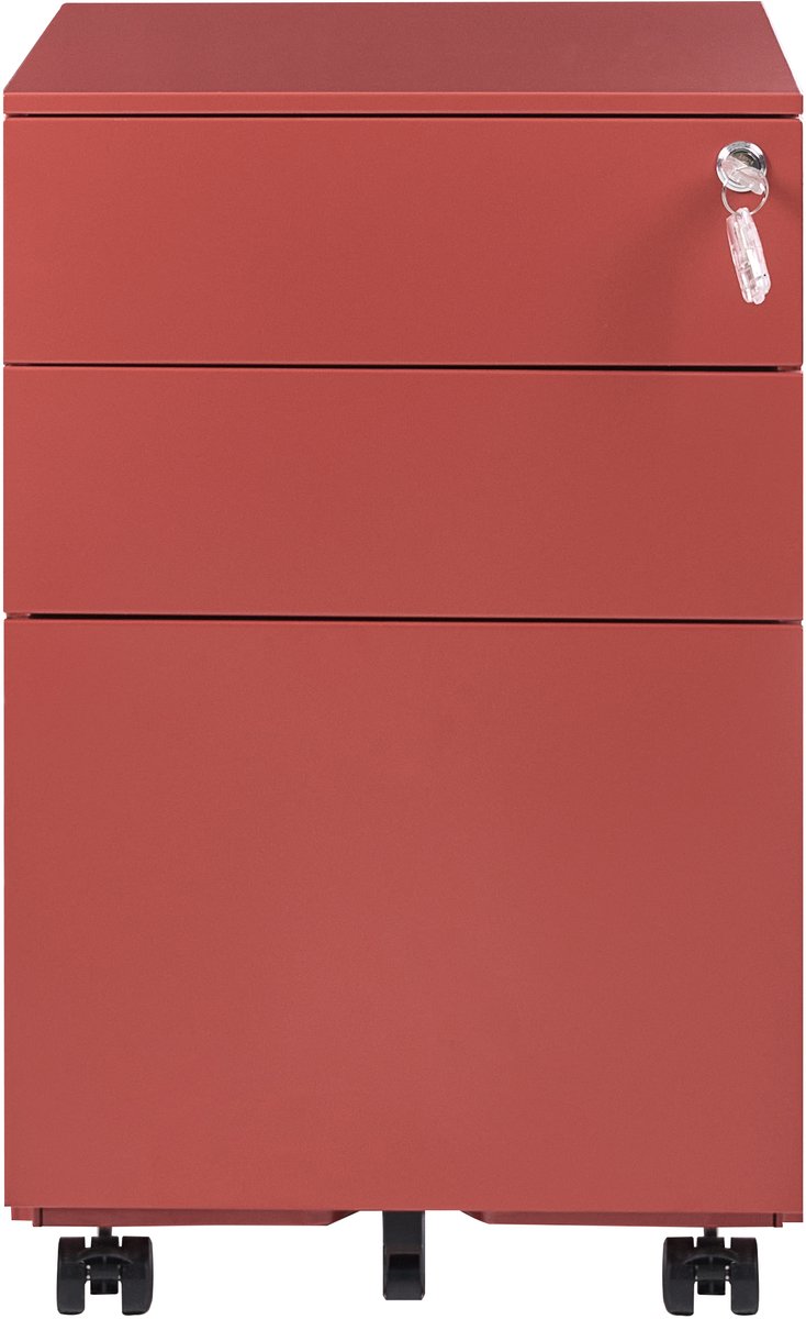 CAMI - Kantoorkast - Rood - Metaal