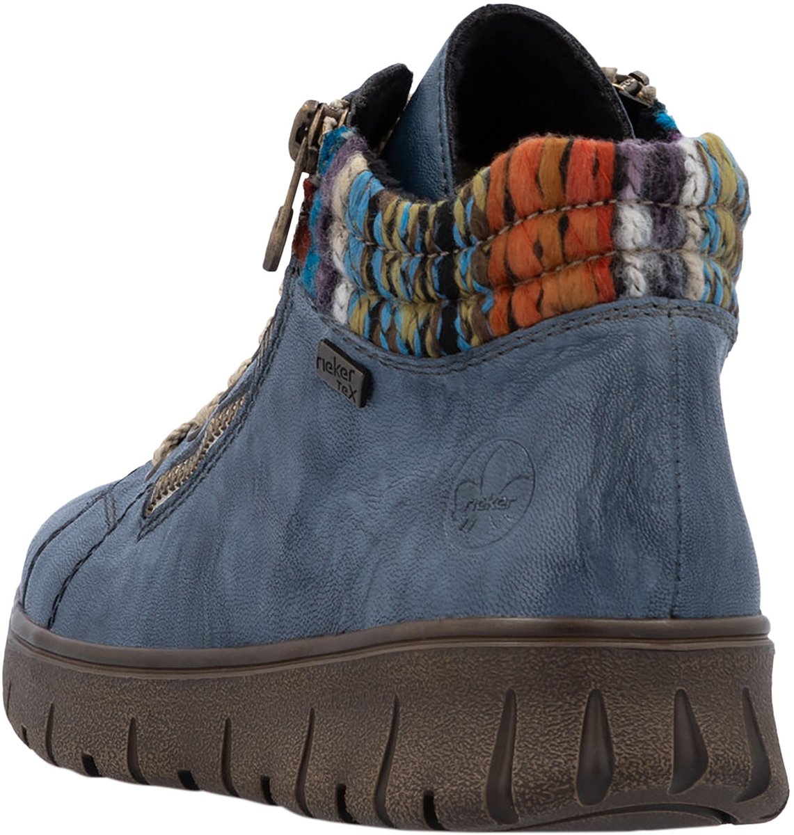 Odeon hoge leren sneakers