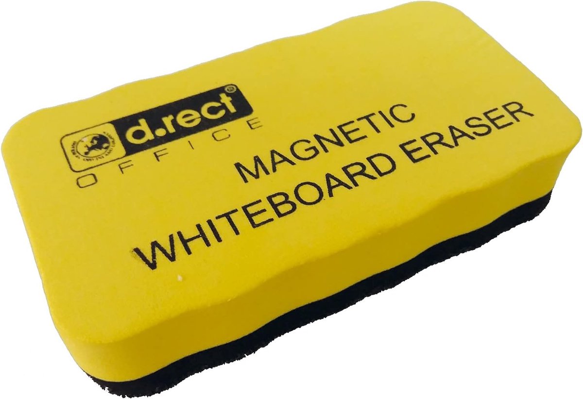SnelShoppen - Whiteboard Spons EVA Magnetische Magneetbordreiniger Gum Wisser met Sterke Magneet voor Droog Schoonmaken van Whiteboards, Koelkasten en