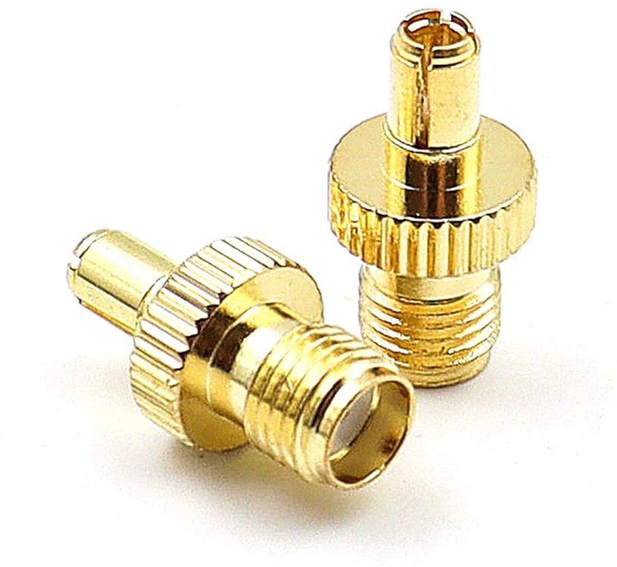 Inovra - naar TS9 antenne adapter - hoge signaaloverdracht - verguld - coaxiale connector - externe antenne - geschikt voor 4G router - 2 stuks
