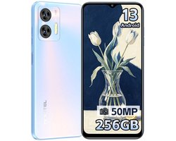 OUKITEL C35 Smartphone 4G - 24 GB (12+12) RAM / 256 GB ROM - 6,56" HD - 50 MP - 5150 mAh - Android 13 - GPS - Blauw