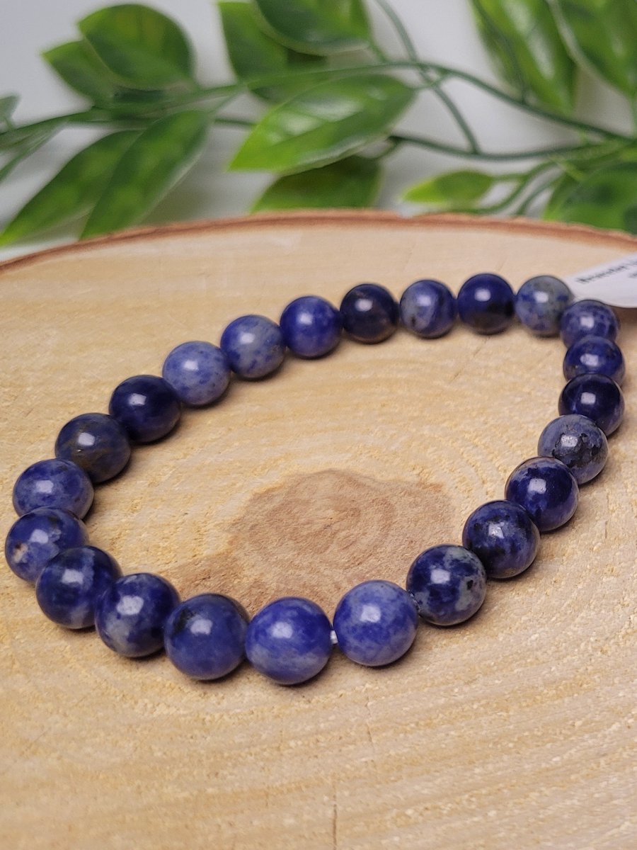 Lapi Lazuli Edelsteen Armband 8mm - Kogelarmband - Kralenarmband