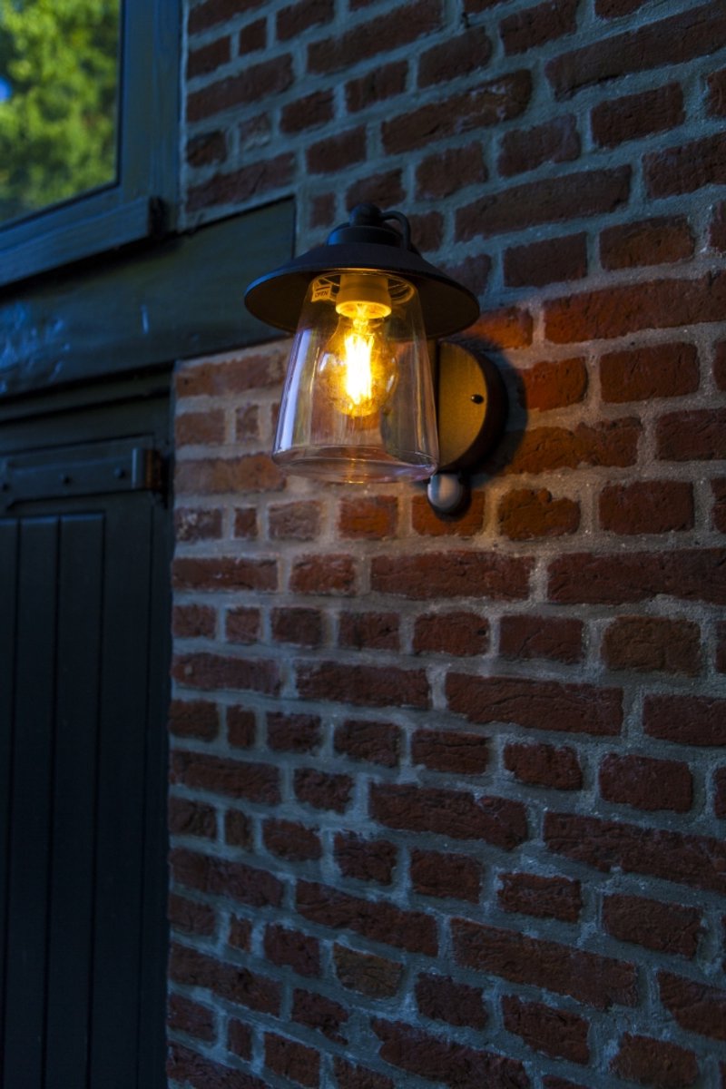 Lutec Cate - Wandlamp voor buiten met E27 retrofitting
