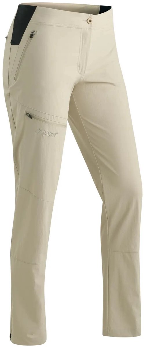 Dames wandelbroek Maier Sports Inara Vario Beige