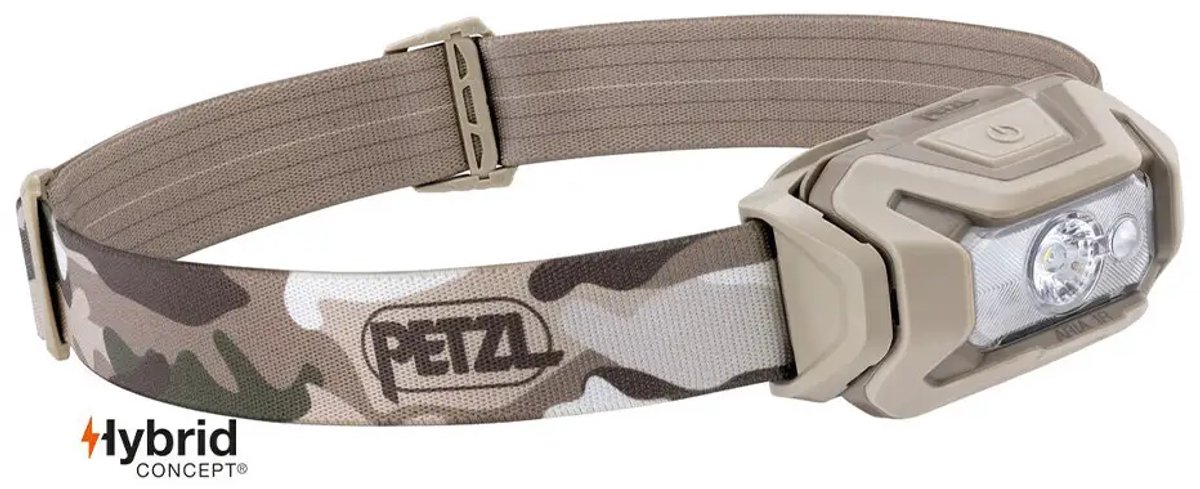 Petzl Aria 1r Rgb Hoofdlamp Bruin 450 Lumens