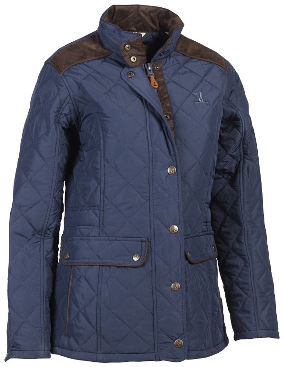 Waterdicht damesjack PERCUSSION Edinburgh Blauw
